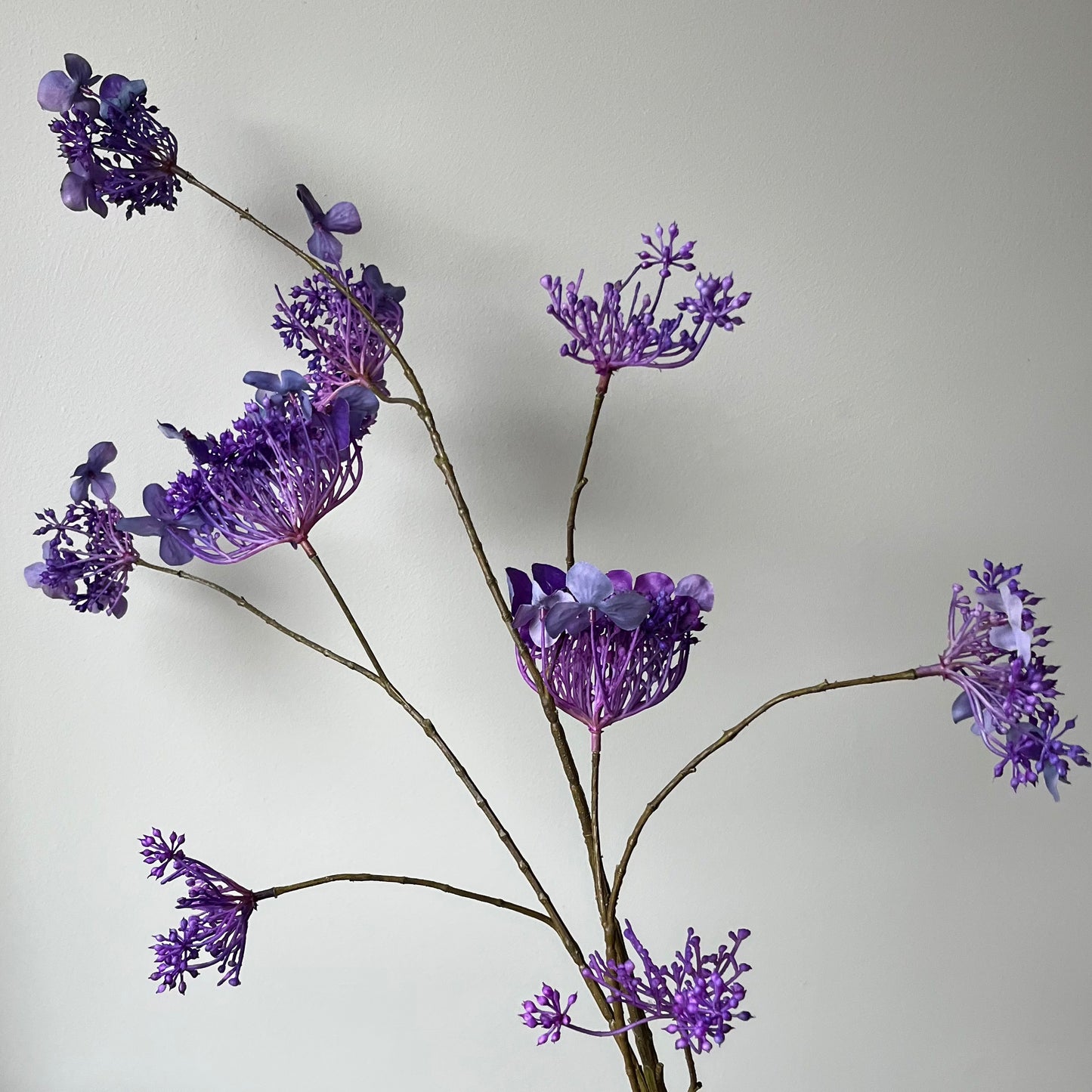 Hydrangea (Hortensia) Spray - Paars