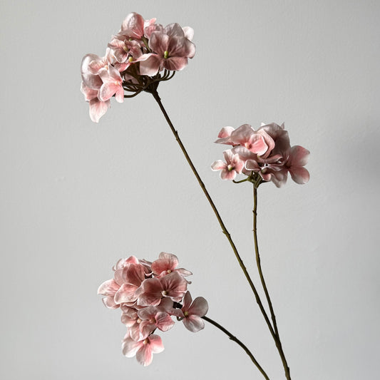 Hydrangea (Hortensia) Spray - Mauve