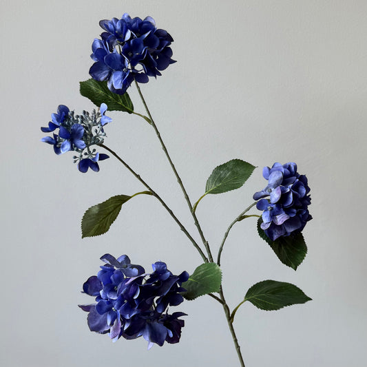 Hydrangea (Hortensia) Spray - Donkerblauw