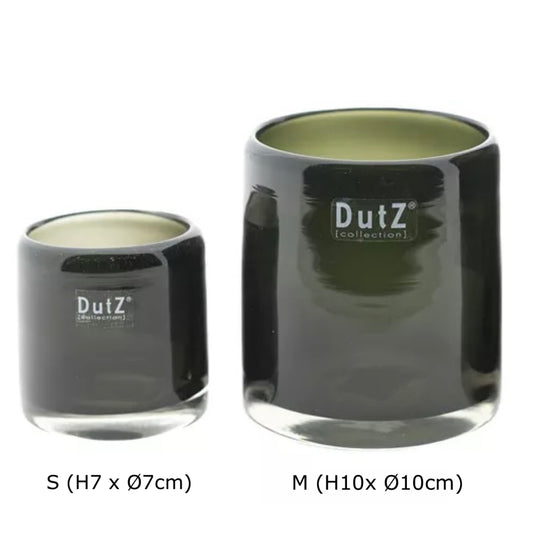 Windlicht Votive M - Smoke Grey