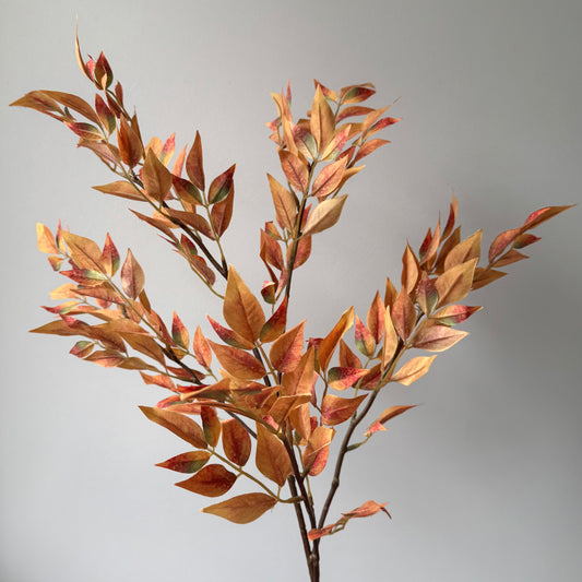 Nandina Spray (Hemelse bamboe) - Oranje