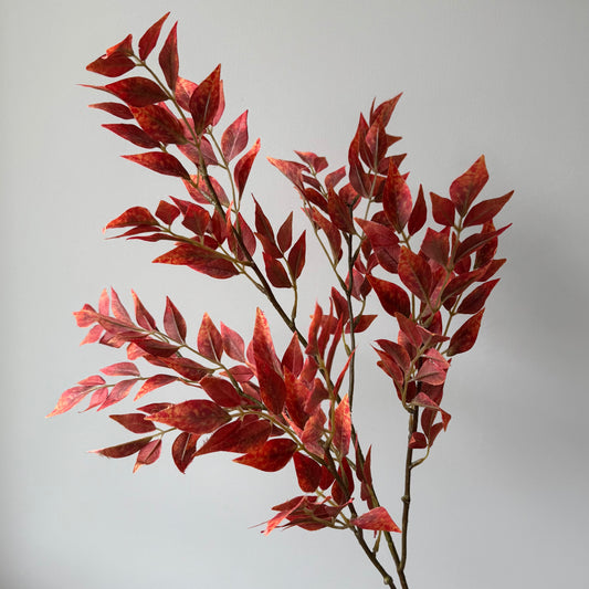Nandina Spray (Hemelse bamboe) - Bordeaux
