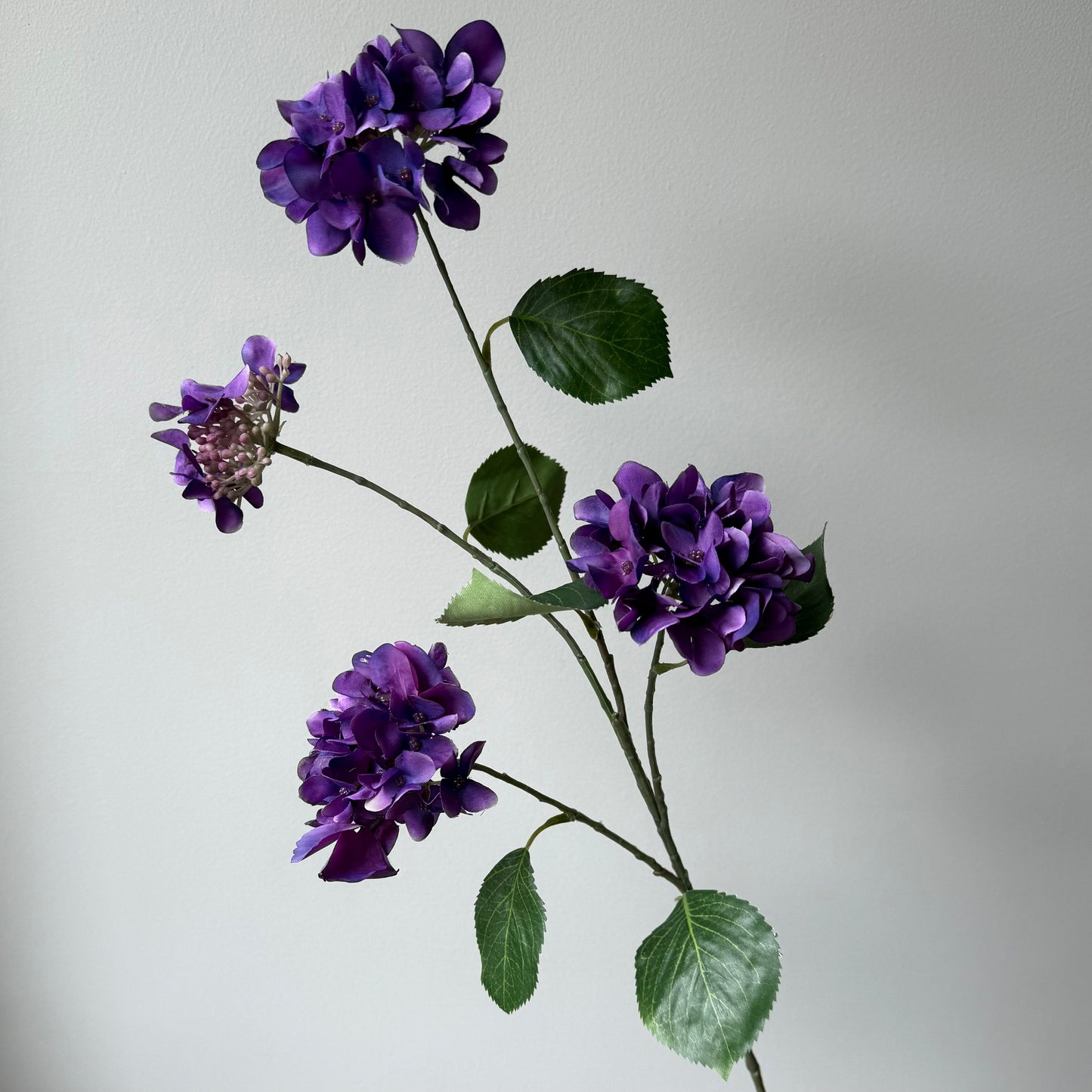 Hydrangea (Hortensia) Spray - Paars